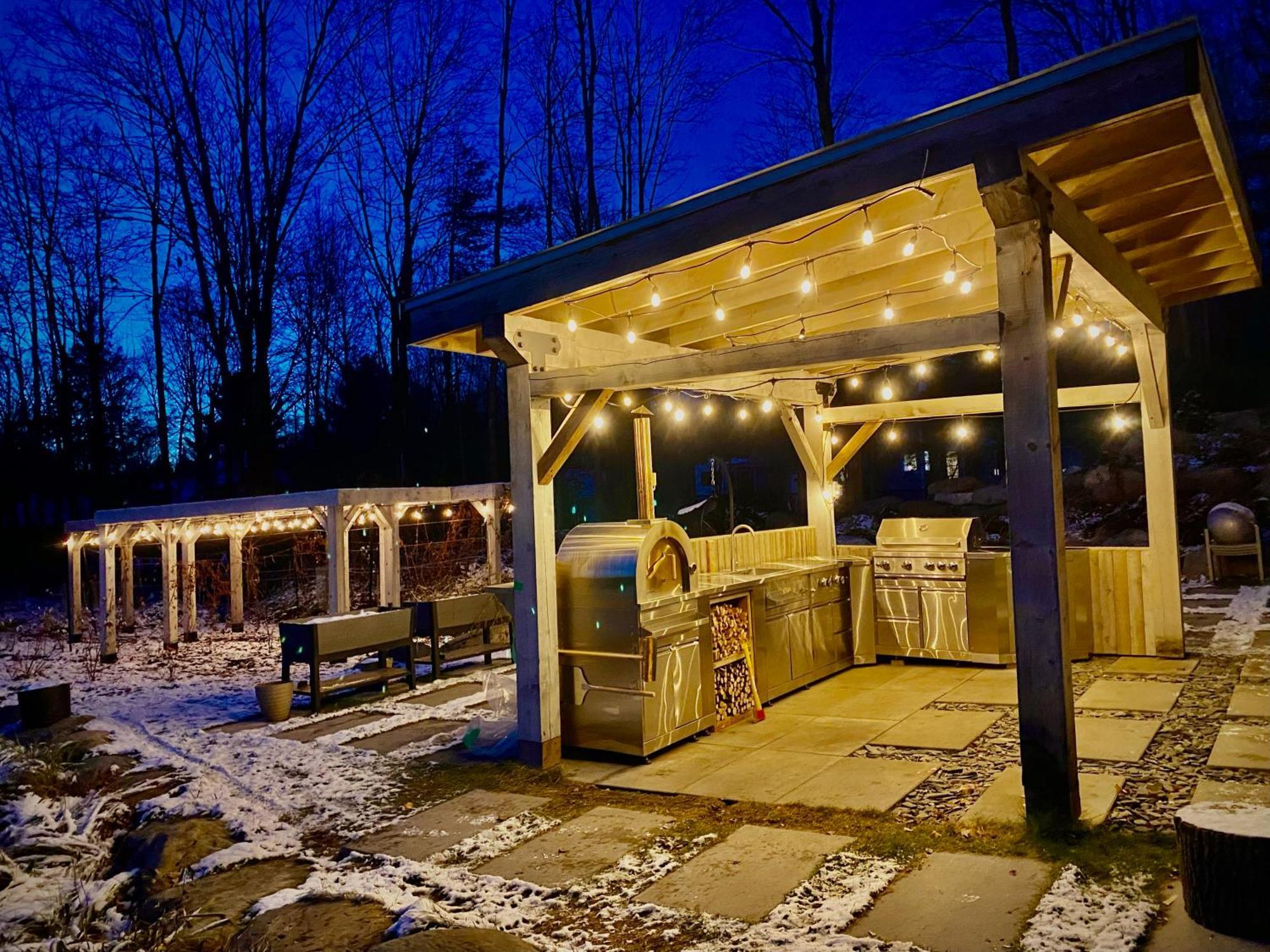 Bed and Breakfast Le Camp Cache Shefford Exterior foto